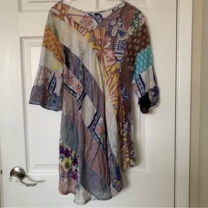 Japanese Patchwork Tunic Top